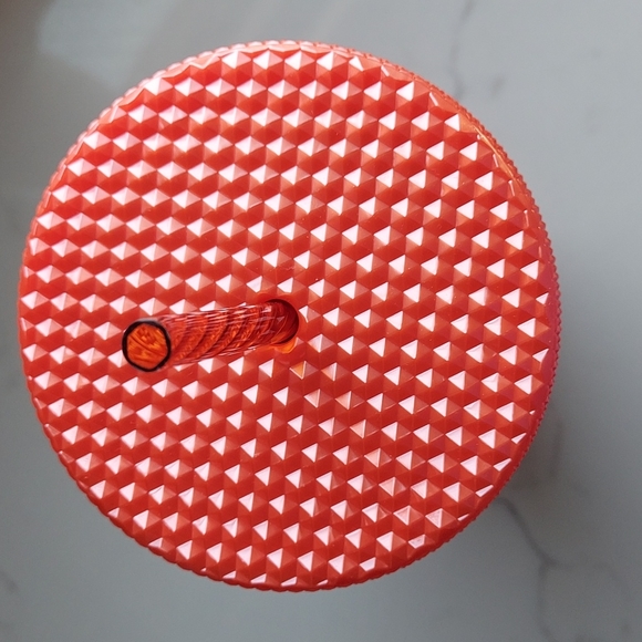 Starbucks Peach Orange Studded Tumbler Cold Cup Venti - Picture 4 of 7